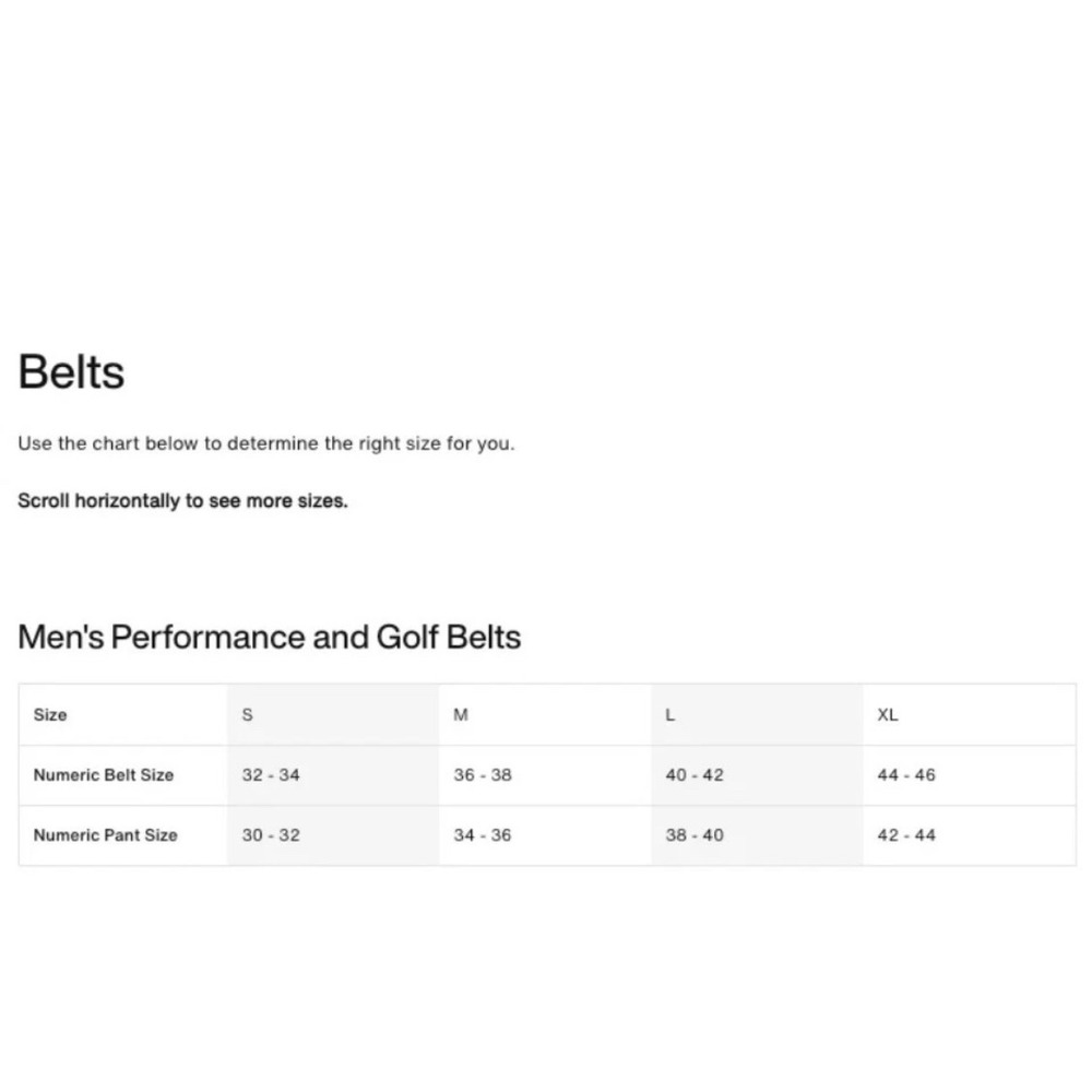 Nike‎ Braided Stretch Belt Men XL 42-44 Grey Navy White Woven Golf Performance - Picture 8 of 8